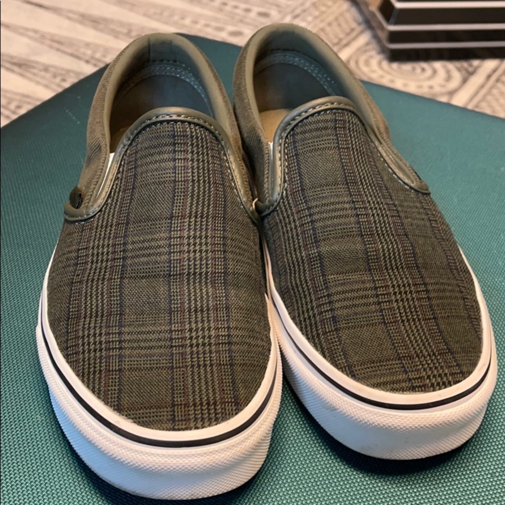 Plaid vans